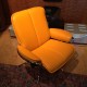 Stressless City chair low back standard base (Orange)：2